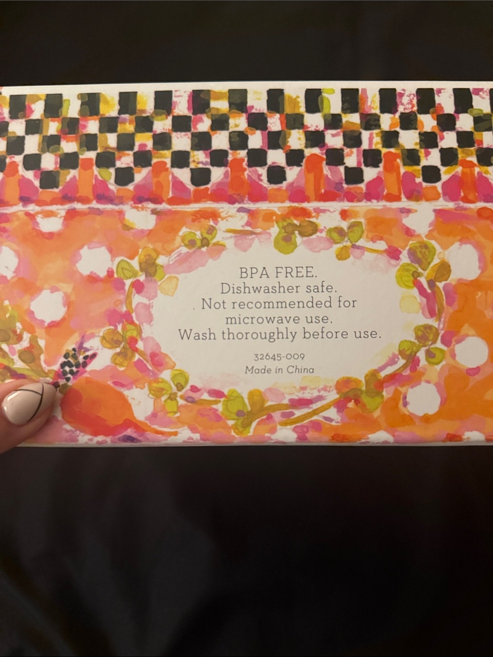 NWOT Mackenzie Childs Bunny Dinnerware set for kids - Picture 6 of 6